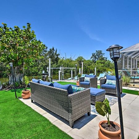 Waterfront Bradenton Home Heated Pool And Fire Pit Eksteriør bilde