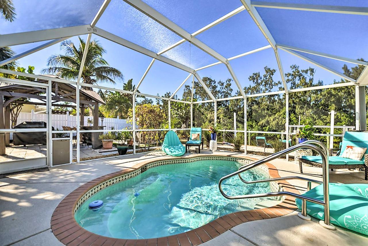 Waterfront Bradenton Home Heated Pool And Fire Pit Eksteriør bilde